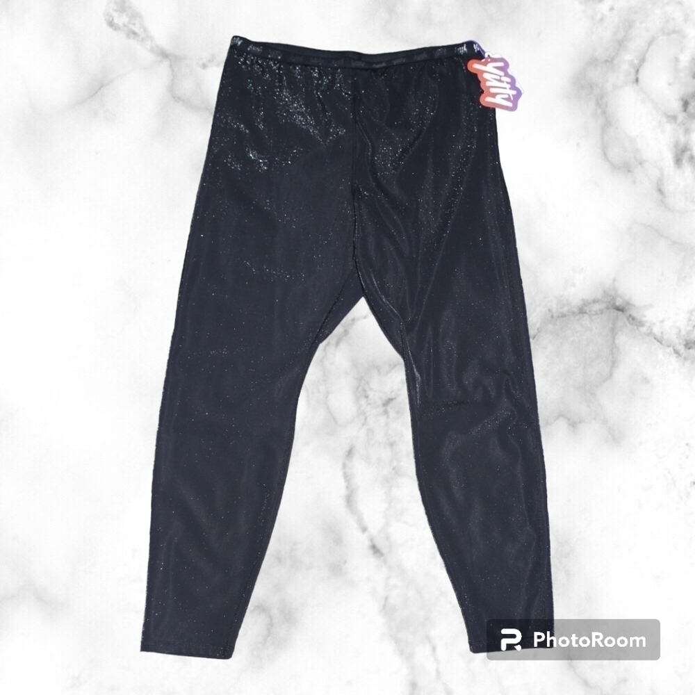 Yitty Black Spotlight Ruched Leggings